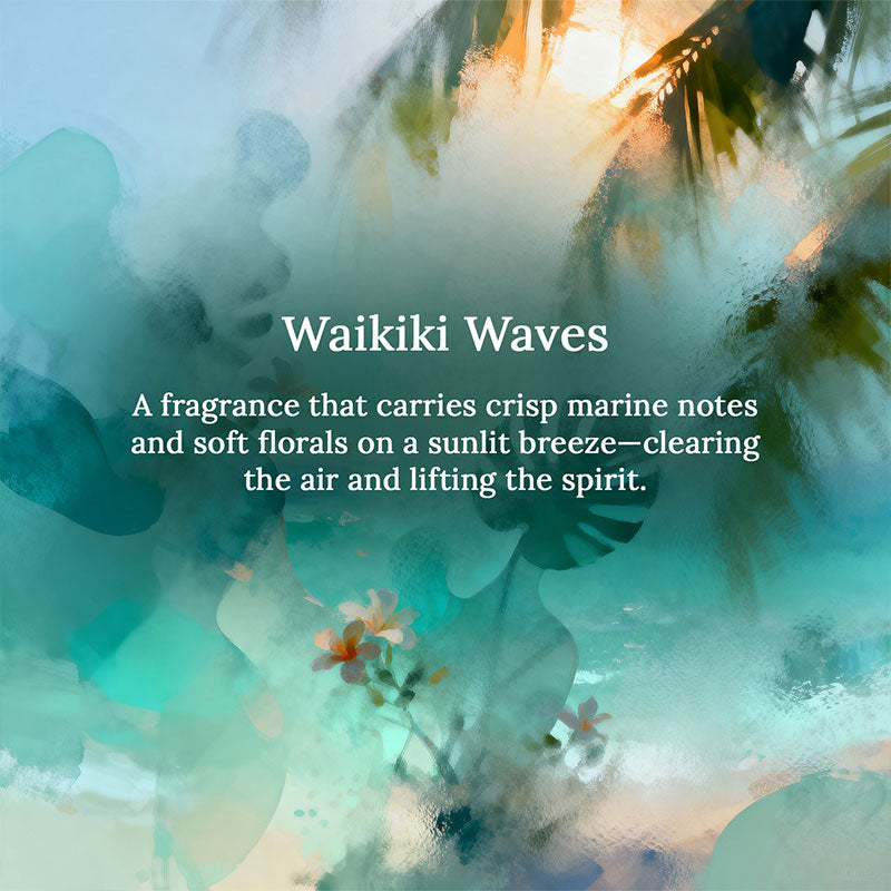 Waikiki Waves 3 Wick Luxe Scented Candle