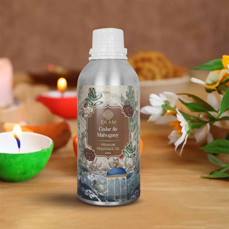 Cedar & Mahogany Concentrate Fragrance Oil, 500 ml