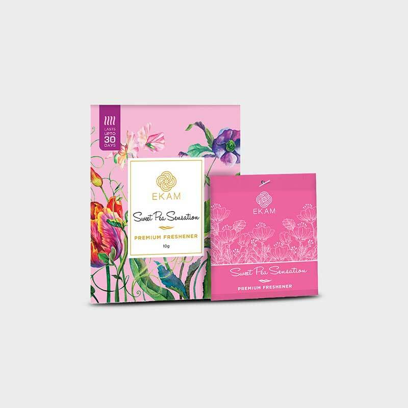 Sweet Pea Sensation Premium Freshener Sachet
