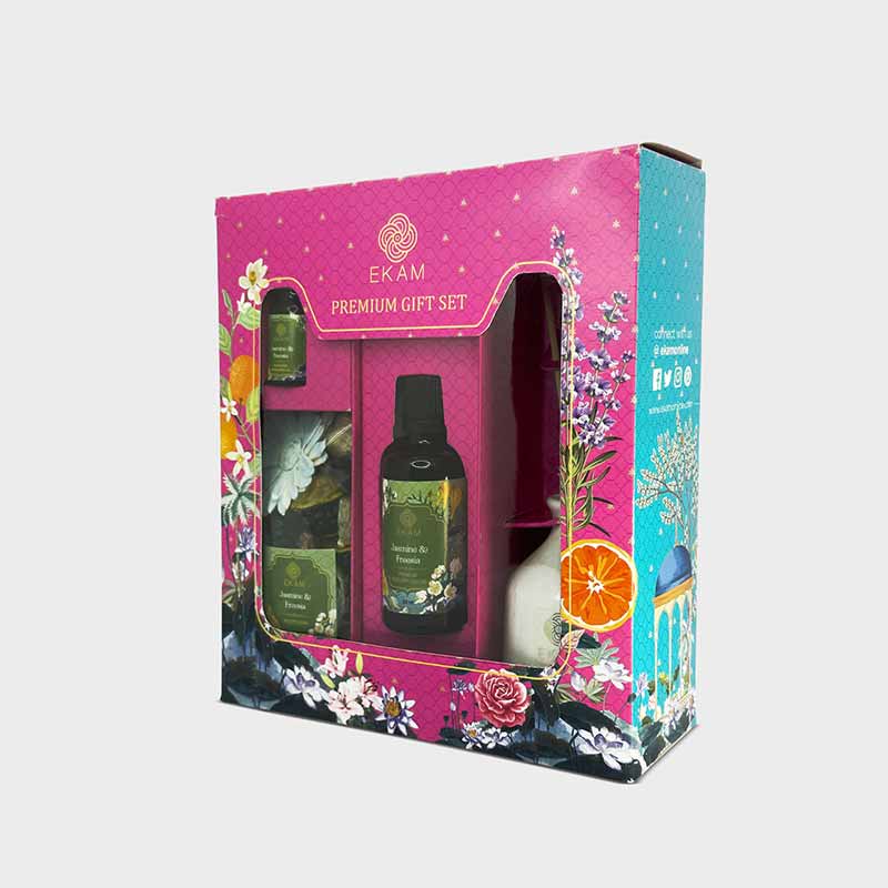 Reed Diffuser & Potpourri Gift Set | Jasmine & Freesia Scent