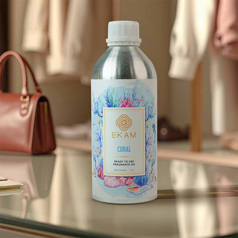 Coral Blue Ready To Use Fragrance Oil, 1 Litre