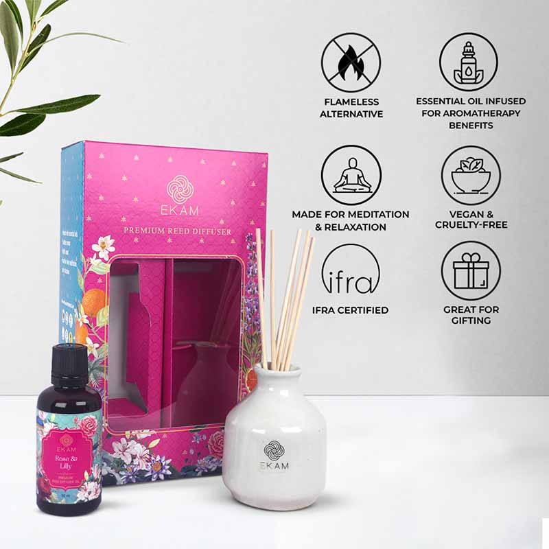 Rose & Lilly Reed Diffuser Set