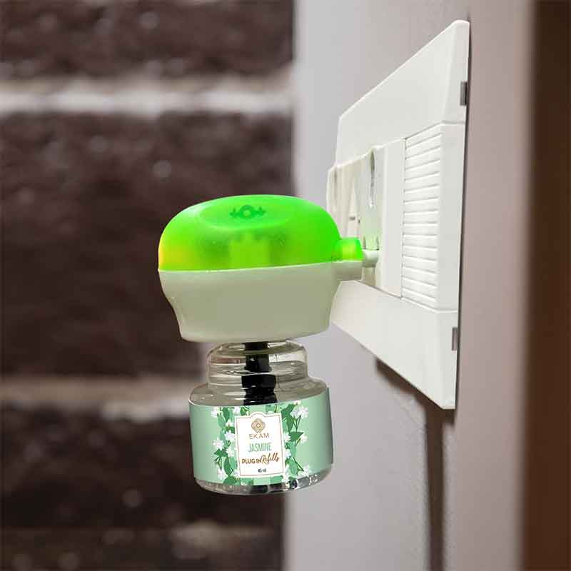 Jasmine Scented Plug In Air Freshener Kit
