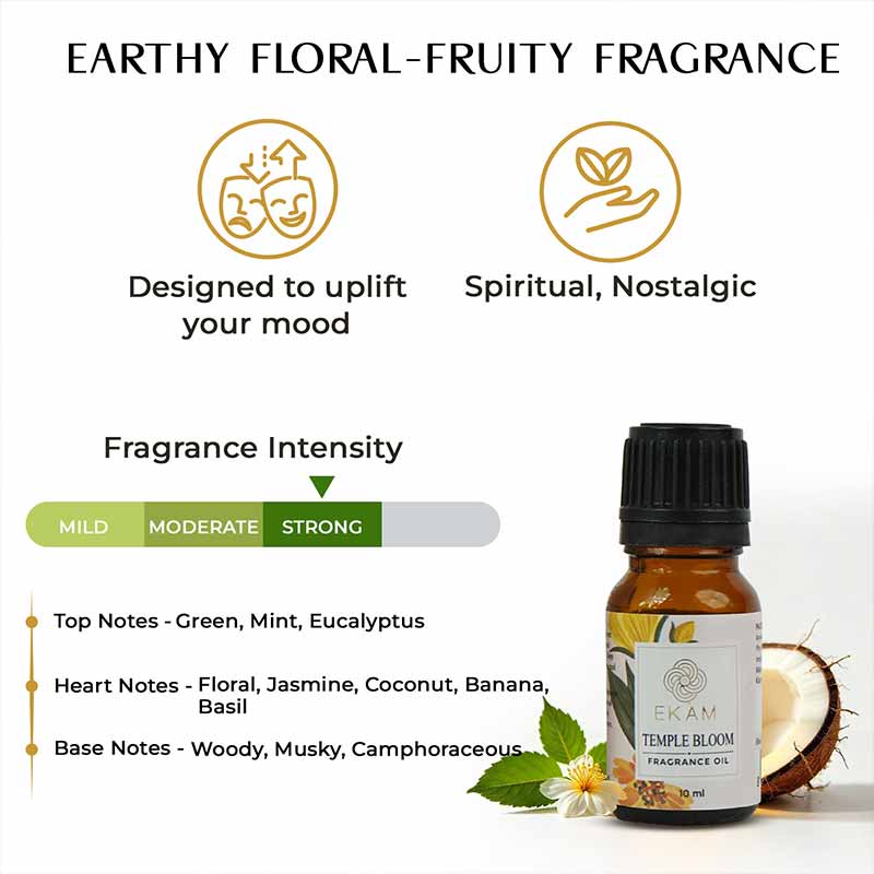 Temple Bloom Fragrance Oil, 10 ml