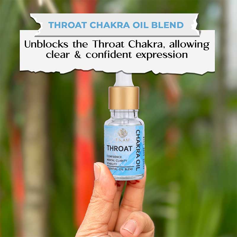 Throat Chakra Diffuser Essential Oil Blend, Chakra Series
