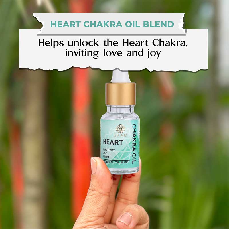 Heart Chakra Diffuser Essential Oil Blend, Chakra Series