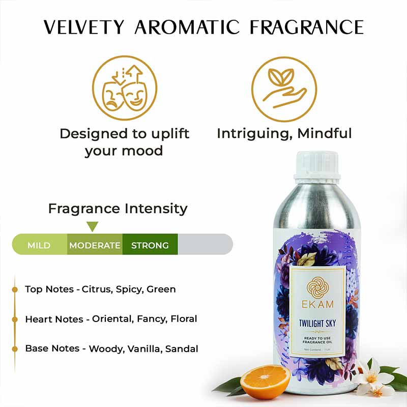 Twilight Sky Ready To Use Fragrance Oil, 1 Litre