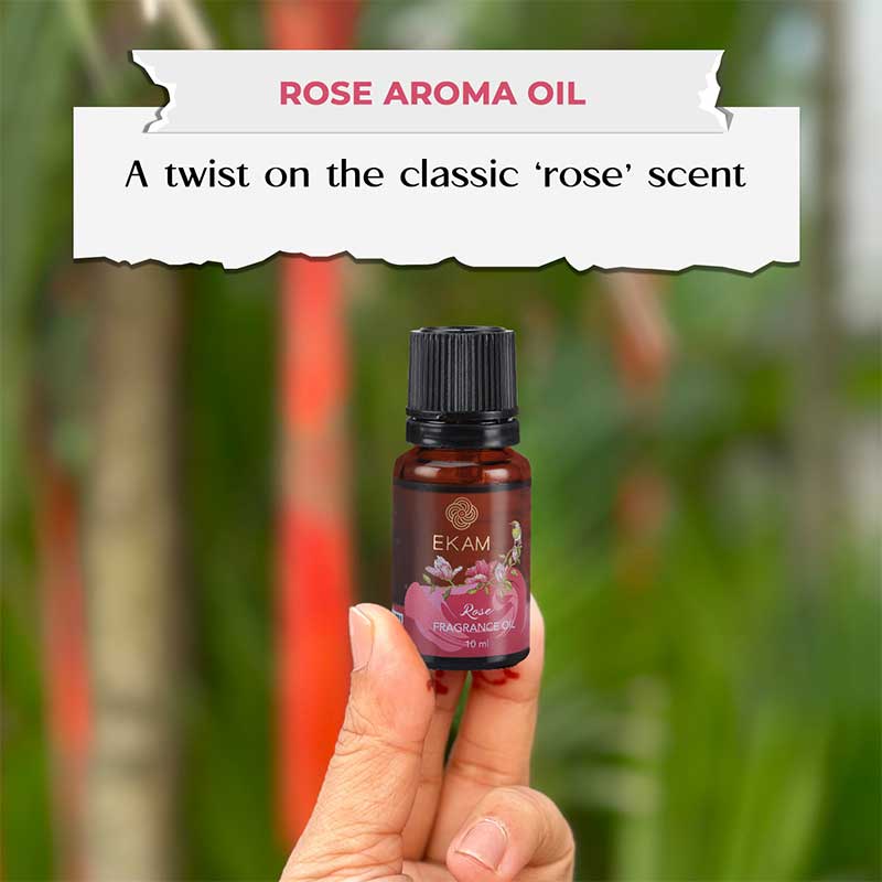 Rose Fragrance Oil, 10ml