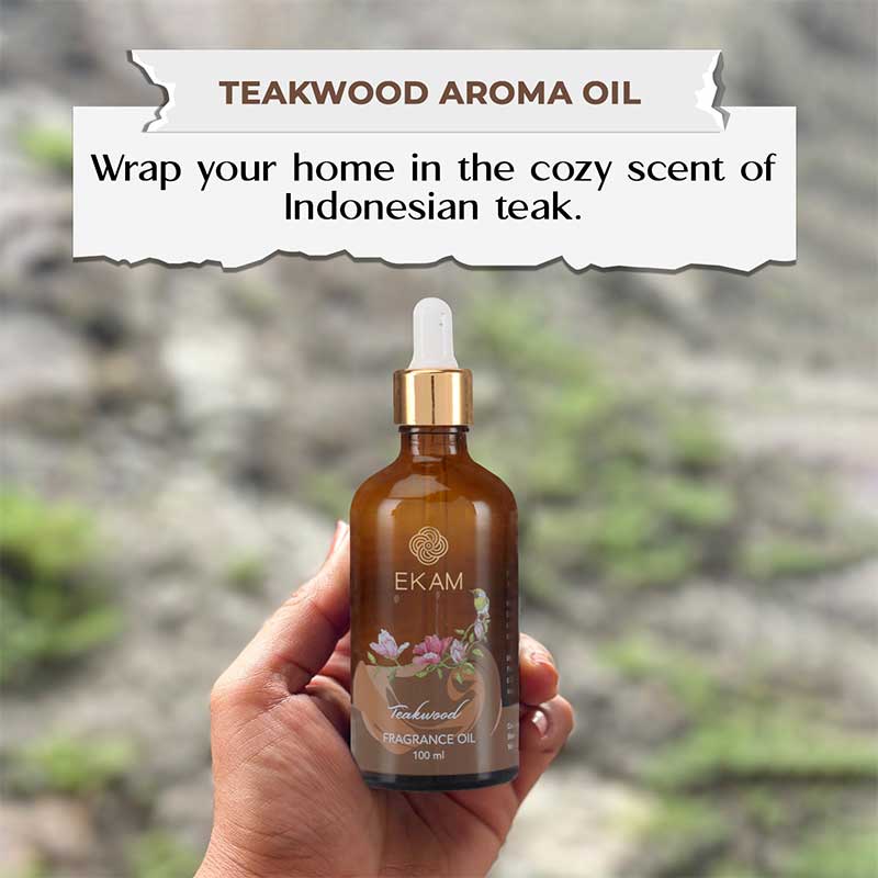 Teakwood Fragrance Oil, 100ml