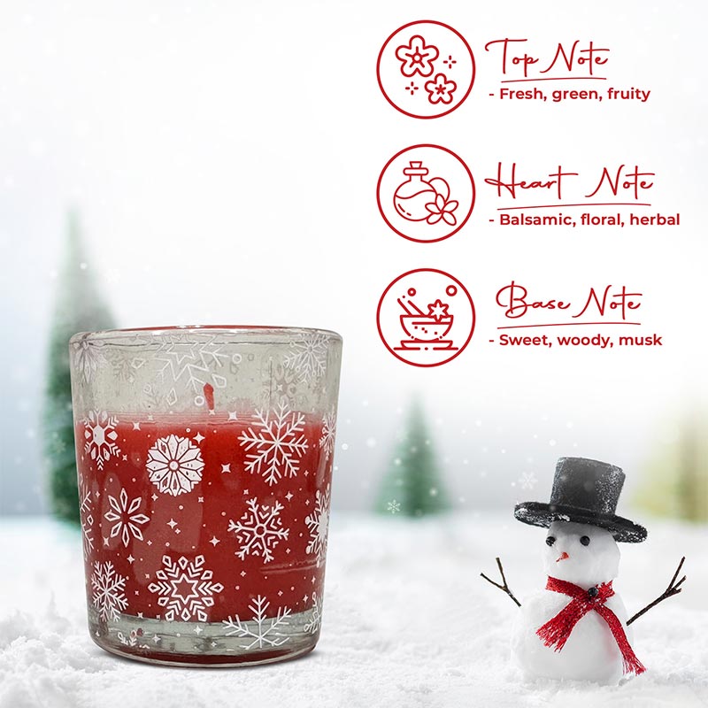 Candy Apple Shot Glass Scented Candle