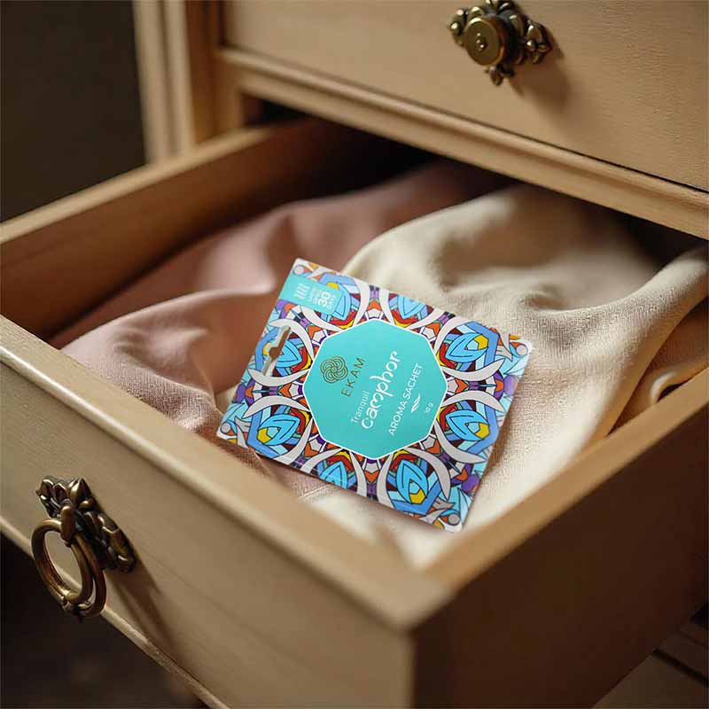 Combo Pack of 5 Tranquil Camphor Scented Sachets
