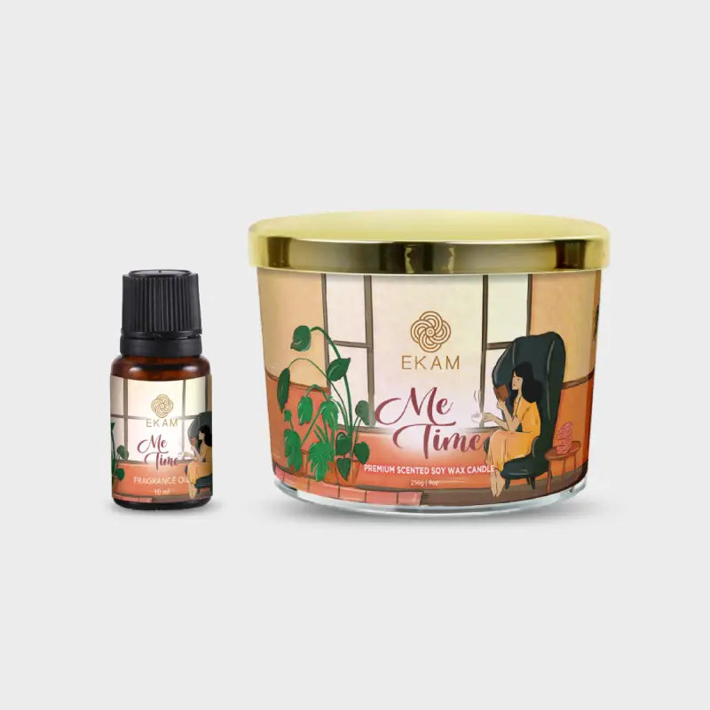 Me Time Scented 3 Wick Candle