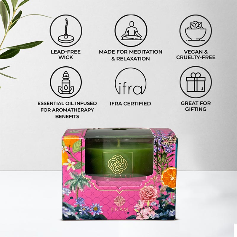 Orange Blossom & Lemongrass 3 oz DT Bowl Scented Candle