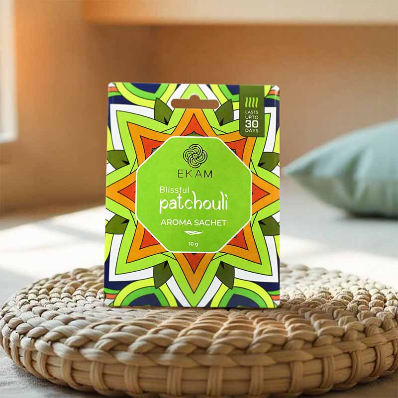 Combo Pack of 10 Blissful Patchouli Scented Sachets