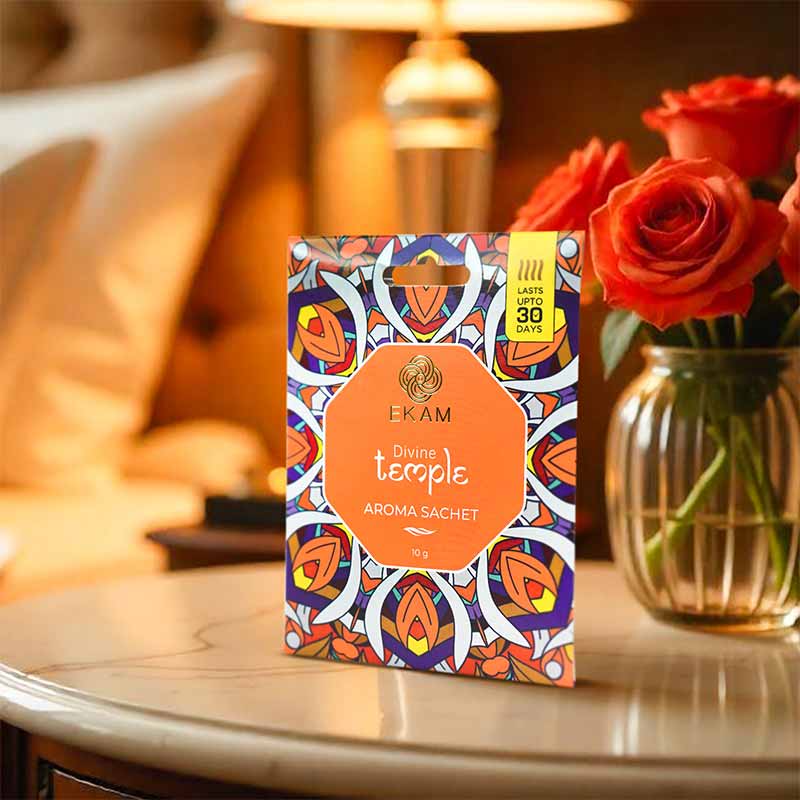 Combo Pack of 5 Divine Temple Scented Sachets