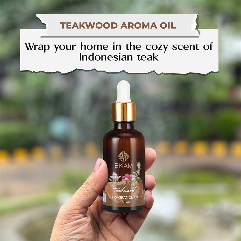 Teakwood Fragrance Oil, 50ml