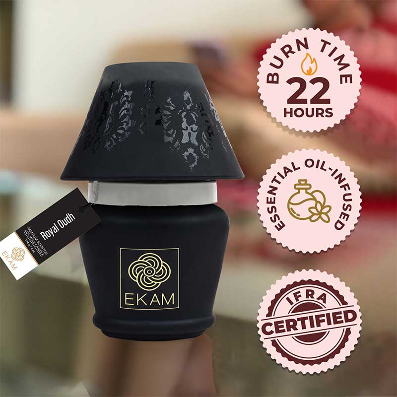 Royal Oudh Lampshade Scented Candle