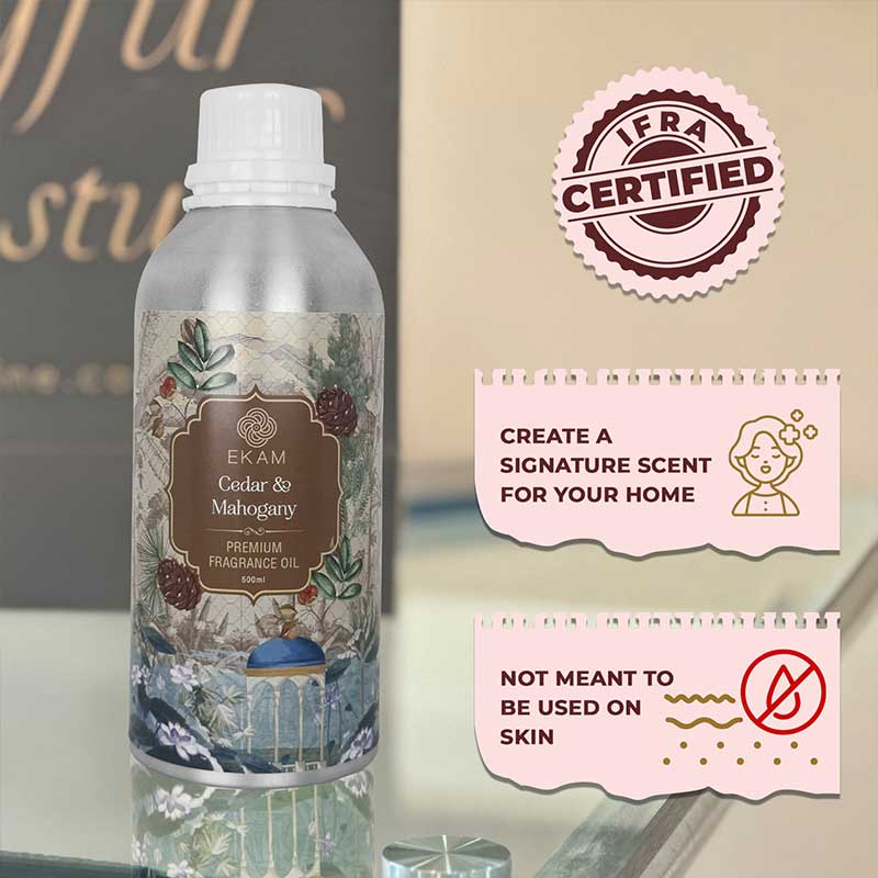 Cedar & Mahogany Concentrate Fragrance Oil, 500 ml