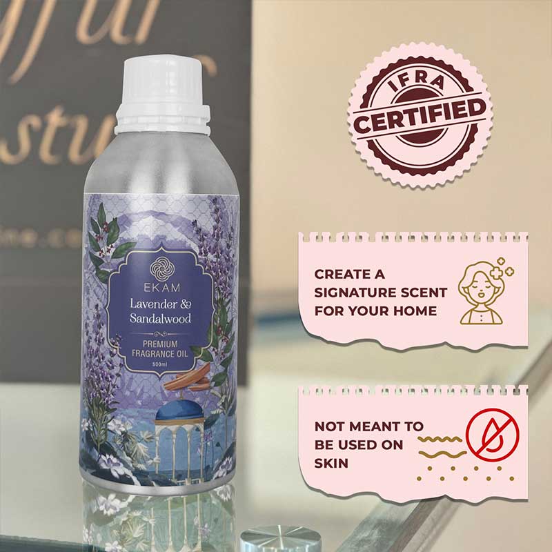 Lavender & Sandalwood Concentrate Fragrance Oil, 500 ml