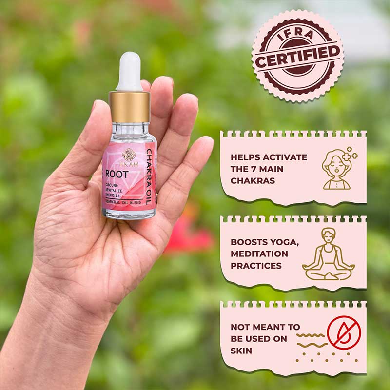 Root Chakra Diffuser Essential Oil Blend, Chakra Series