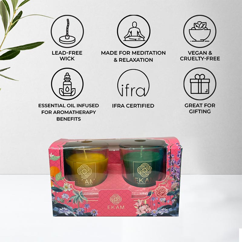 2 Pack Candle Gift Box |  Neroli & Nagachampa