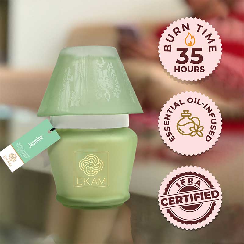 Jasmine Lampshade Scented Candle