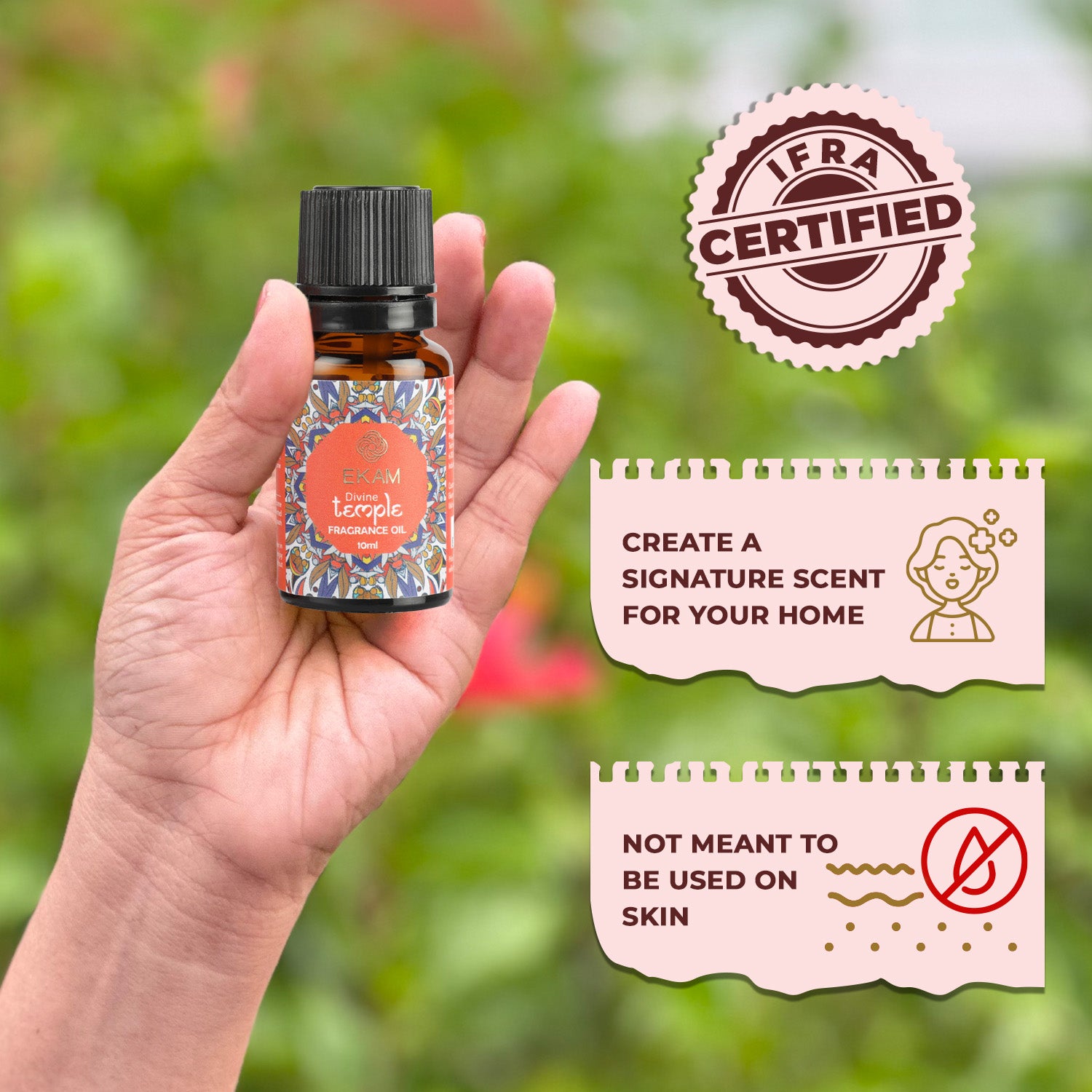 Divine Temple Bloom Fragrance Oil, 10 ml