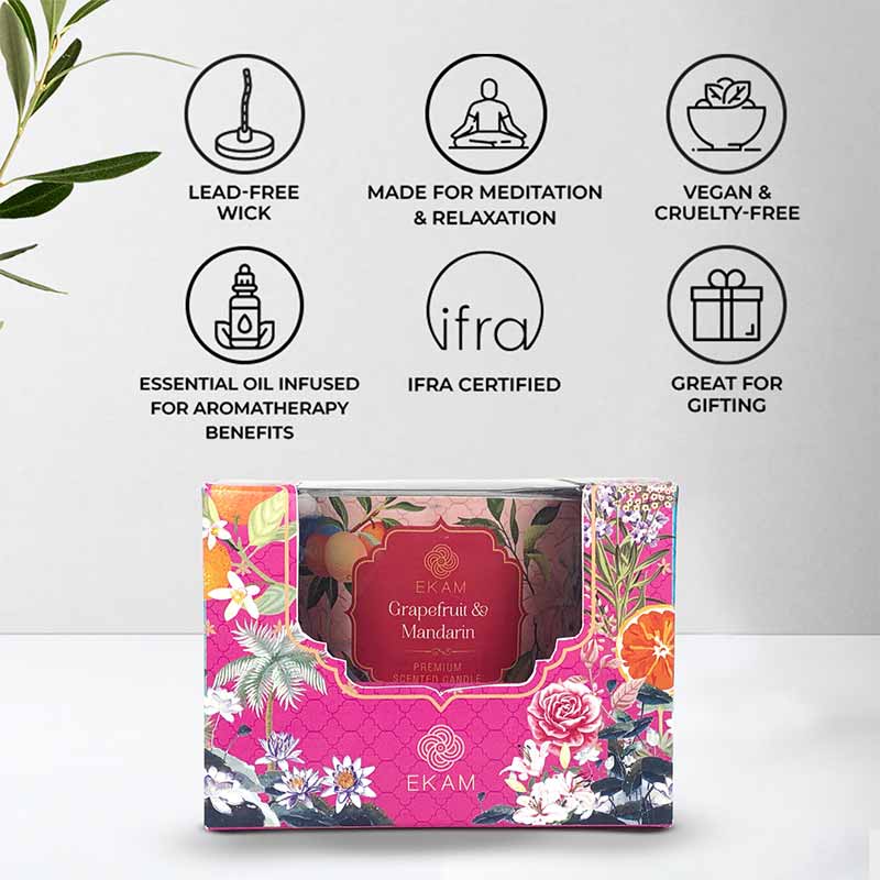 Grapefruit & Mandarin 3 oz DT Bowl Scented Candle