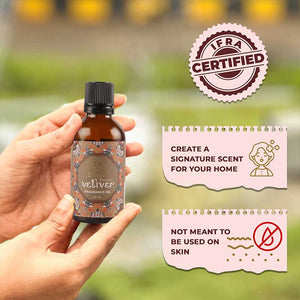 Peaceful Vetiver Fragrance Oil, 50ml