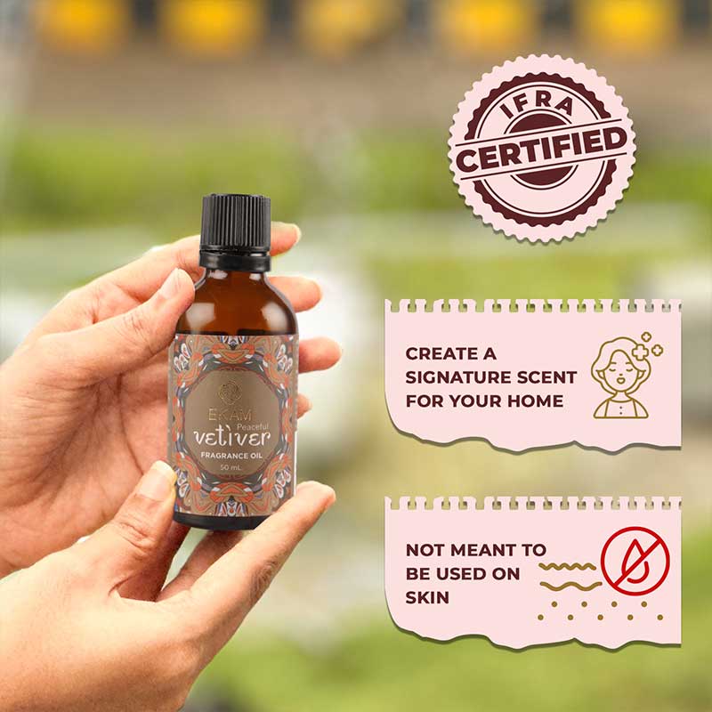 Peaceful Vetiver Fragrance Oil, 50ml