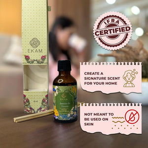 Jasmine & Freesia 50ml Reed Diffuser Refill Oil Gift Box