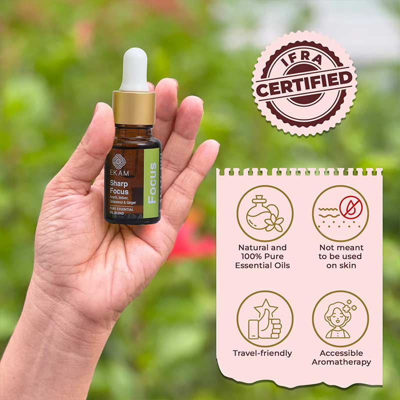 Sharp Focus Pure Essential Oil Blend, Aromatherapy Series