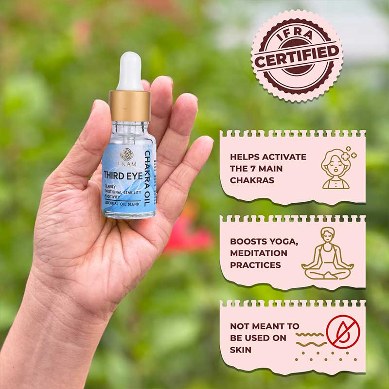 Third Eye Chakra Diffuser Essential Oil Blend, Chakra Series