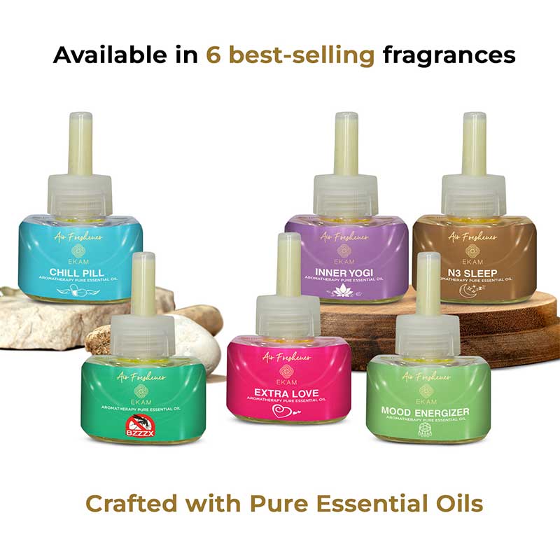 Mood Energizer Aromatherapy Plug In Refill Oil-35 ml for Positivity