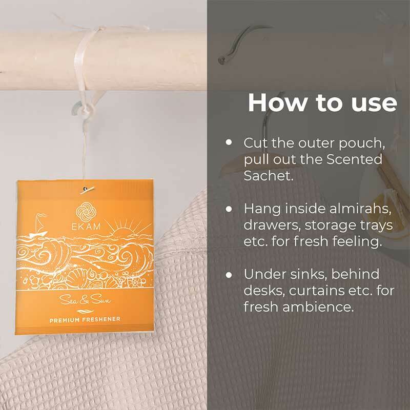 Sea & Sun Premium Freshener Sachet