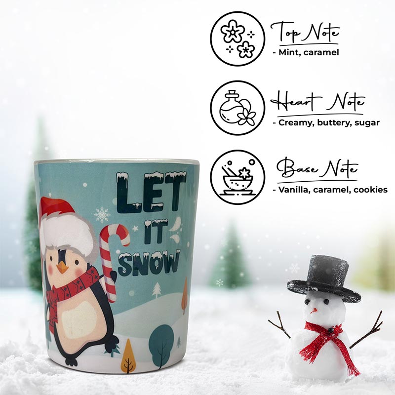 Let It Snow 7 oz Scented Candle