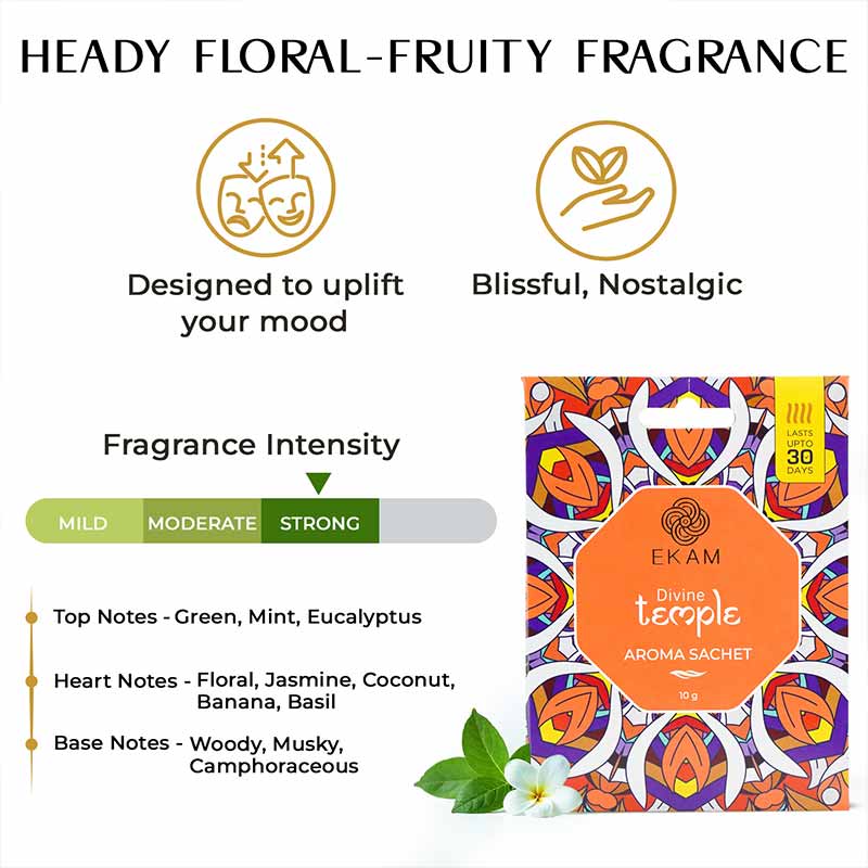 Divine Temple Premium Freshener Sachet