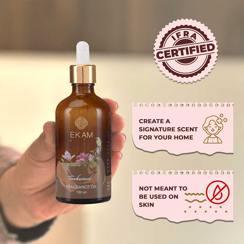 Teakwood Fragrance Oil, 100ml