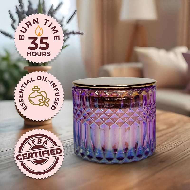 Lavender de Provence 3 Wick Luxe Candle