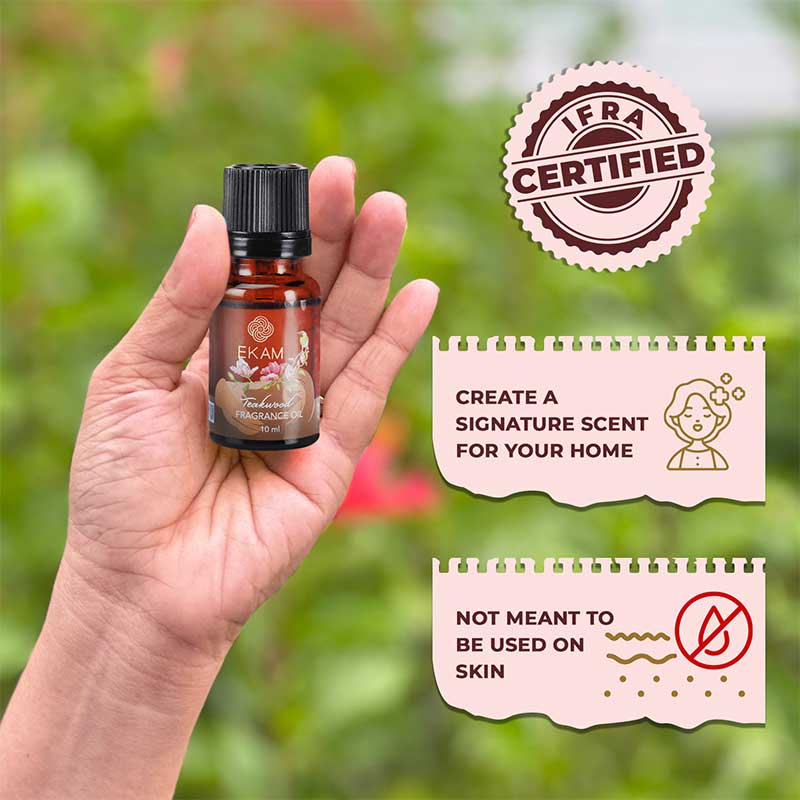 Teakwood Fragrance Oil, 10ml