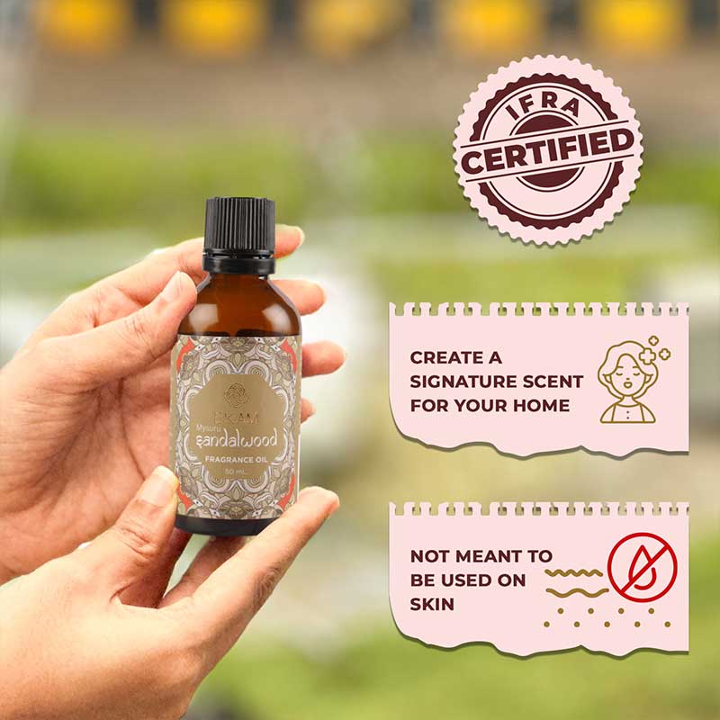 Mysuru Sandalwood Fragrance Oil, 50ml
