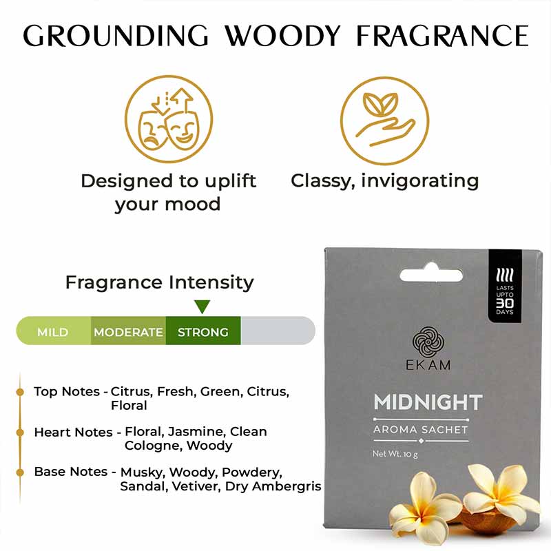 Combo Pack of 5 Midnight Scented Sachets