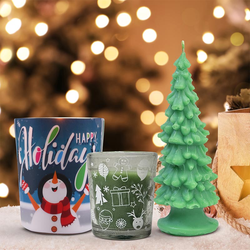 Balsam Pine Shot Glass Scented Candle