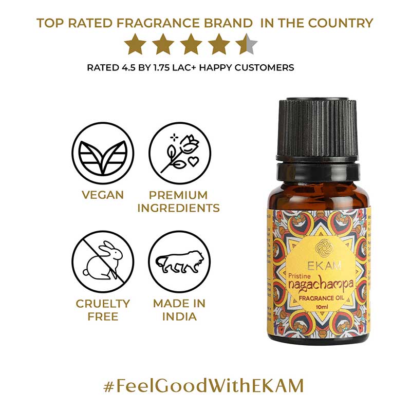 Pristine Nagachampa Fragrance Oil, 10ml