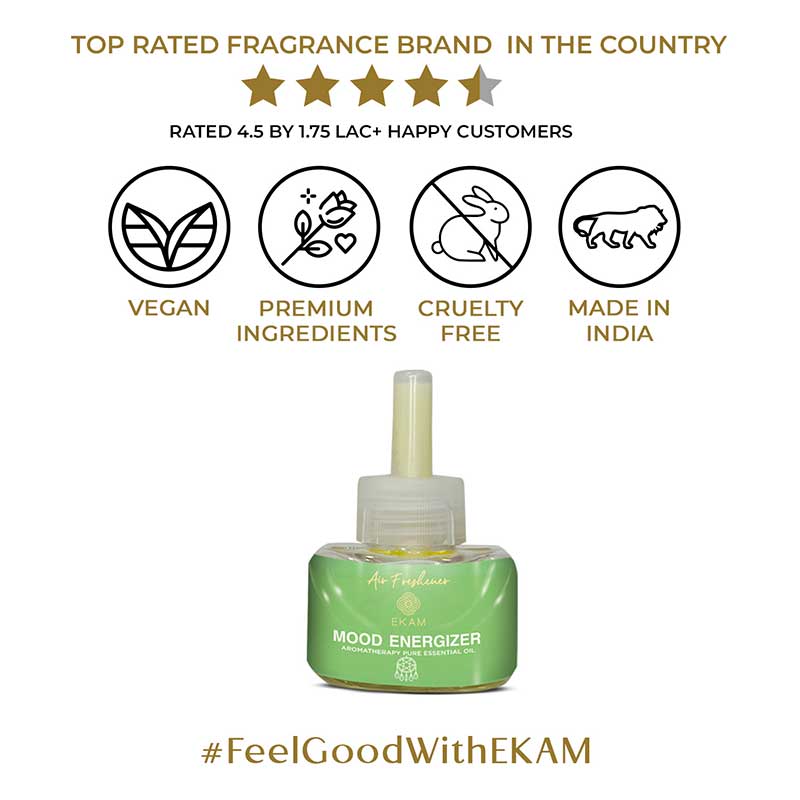 Mood Energizer Aromatherapy Plug In Refill Oil-35 ml for Positivity