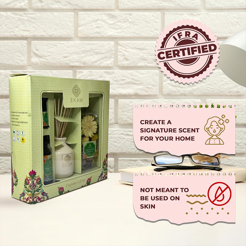 Orange Blossom & Lemongrass Reed Diffuser & Potpourri Gift Set