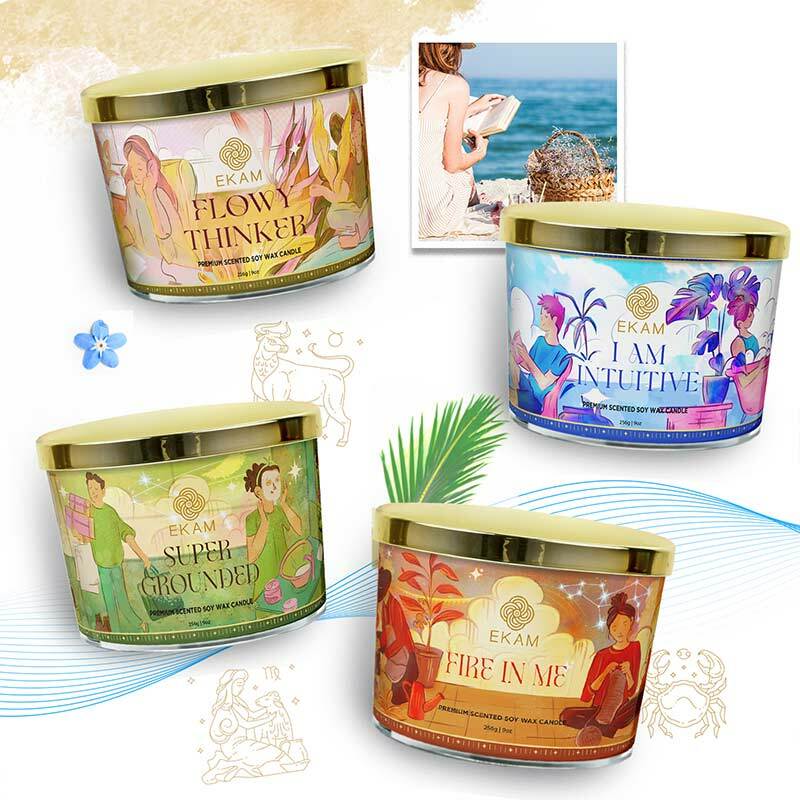 I am Intuitive Scented 3 Wick Candle
