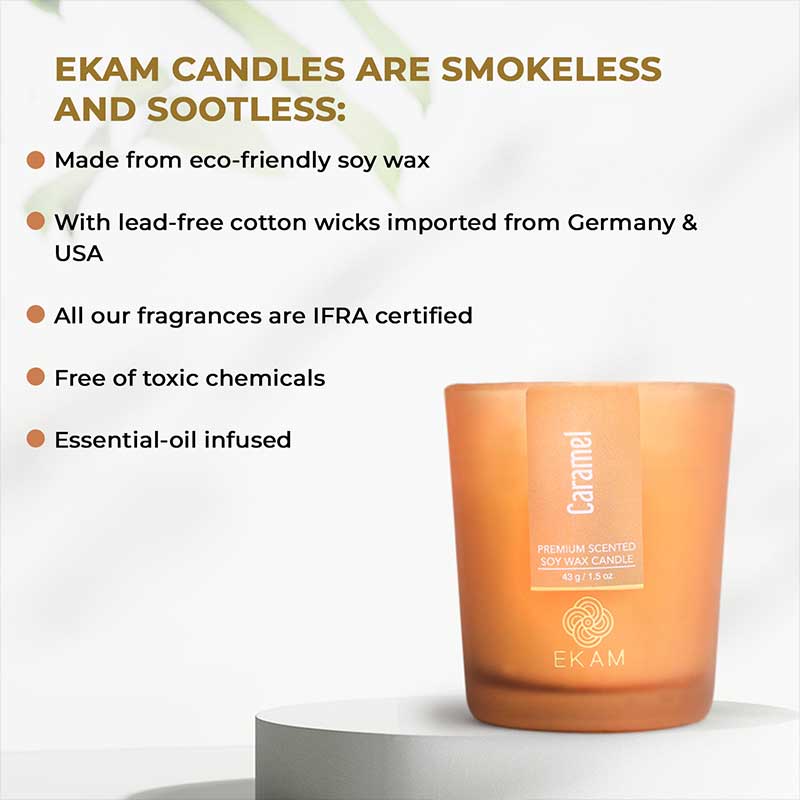 Caramel Shot Glass Scented Candle