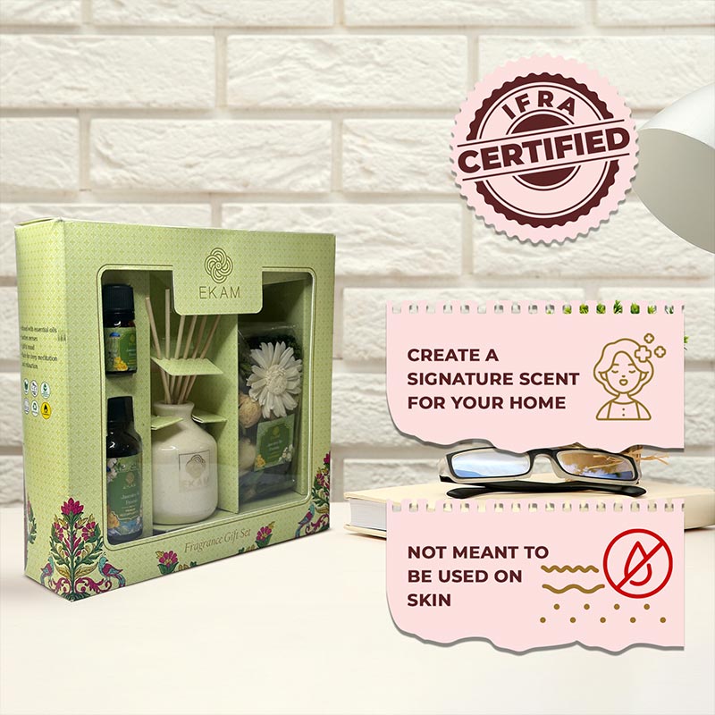 Jasmine & Freesia Reed Diffuser & Potpourri Gift Set