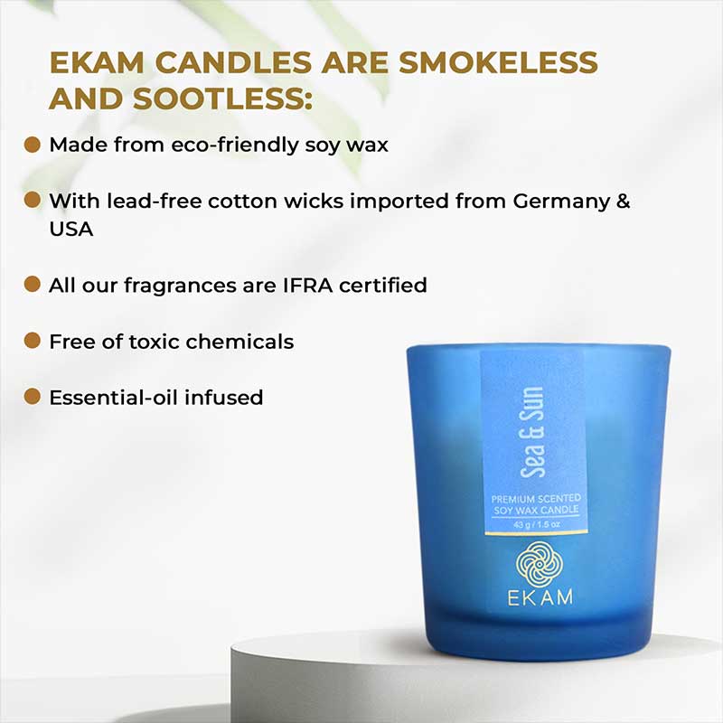 Sea & Sun Shot Glass Scented Candle